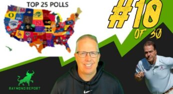 Raymond Report Sports Betting Tip #10 – Fading College Football Polls (TOP25)
