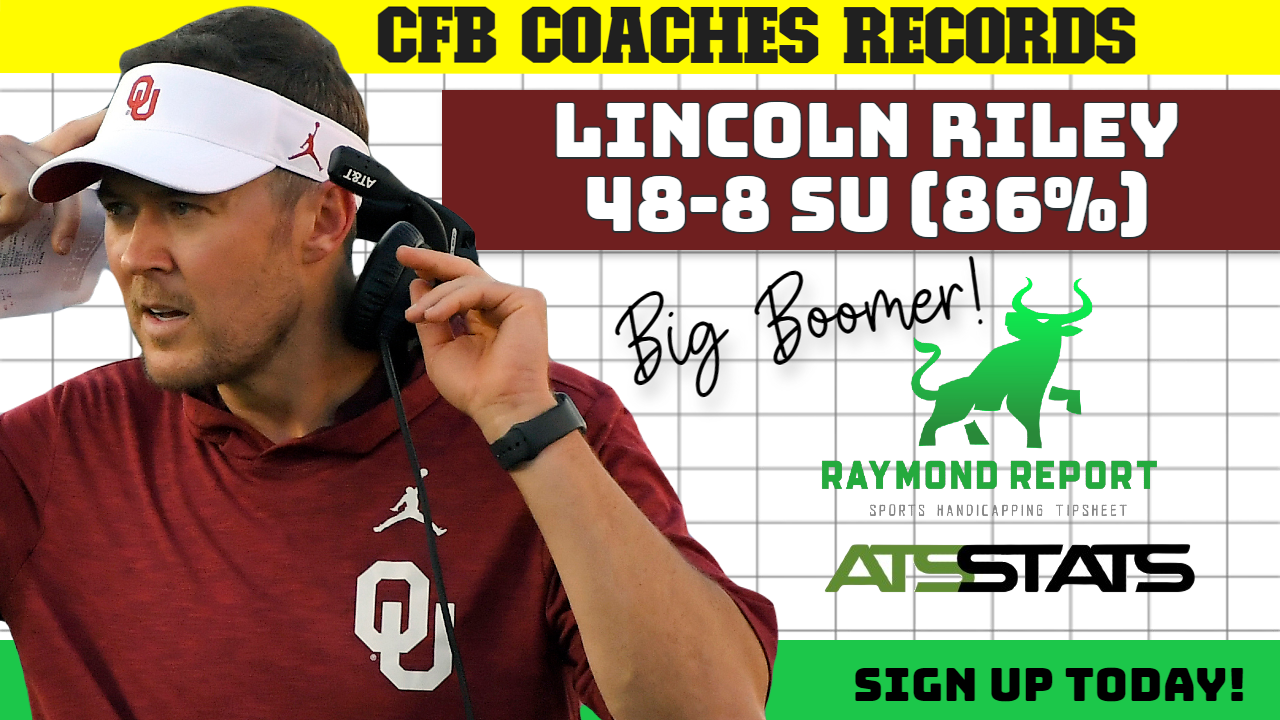Lincoln Riley Coaches Record