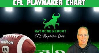 Ron Raymond’s CFL Football Playmaker Chart – After Week 11 Games