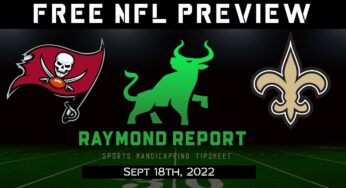 Tampa Bay Buccaneers vs. New Orleans Saints Sports Betting Preview – 9/18/22