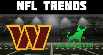 Winning NFL Betting Trends Week 13 – Washington 15-2 SU in this Spot This Week!