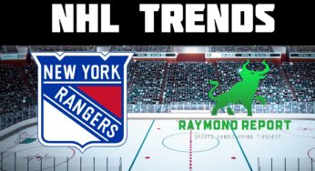 50 Winning NHL Hockey Betting Trends & 11-1 SU Angle on the Rangers (11/19/22)