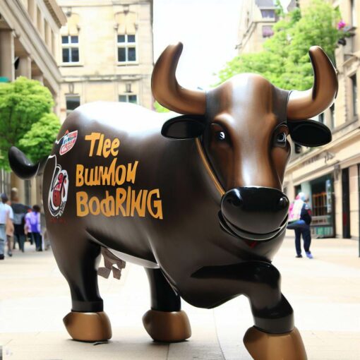 Bucky the Betting Bull Charitable Journey