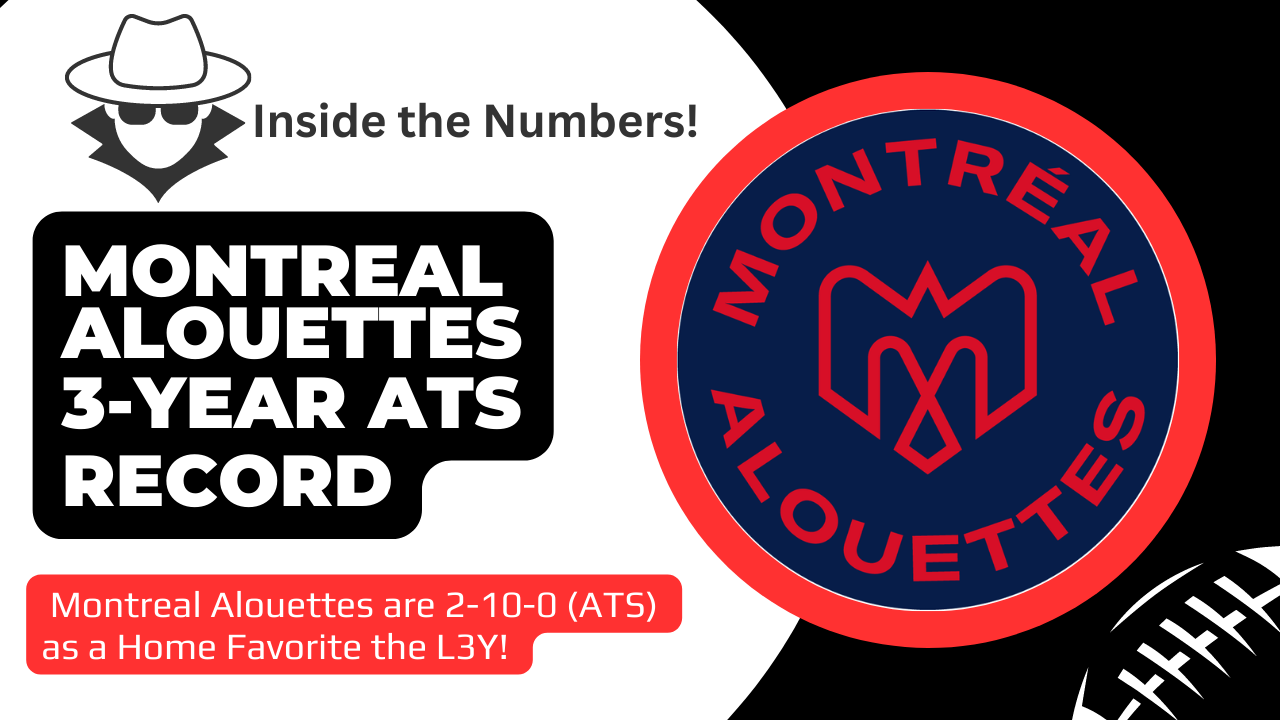 Montreal Alouettes Spread Record