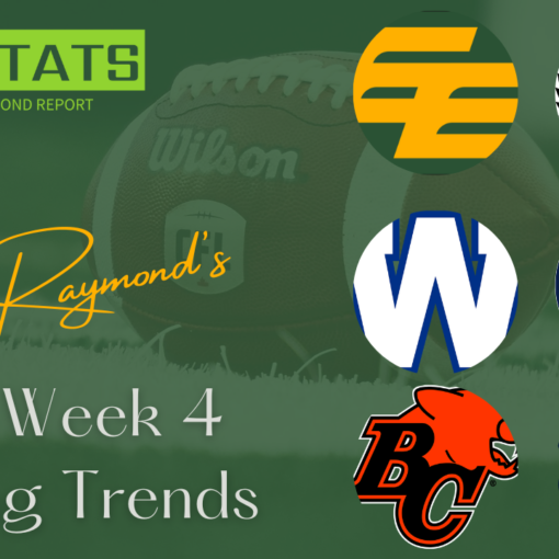 CFL Week 4 Trends
