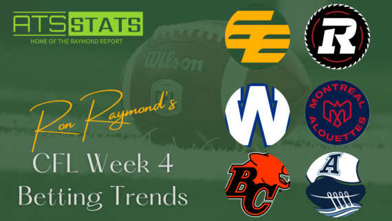 CFL Week 4 Trends