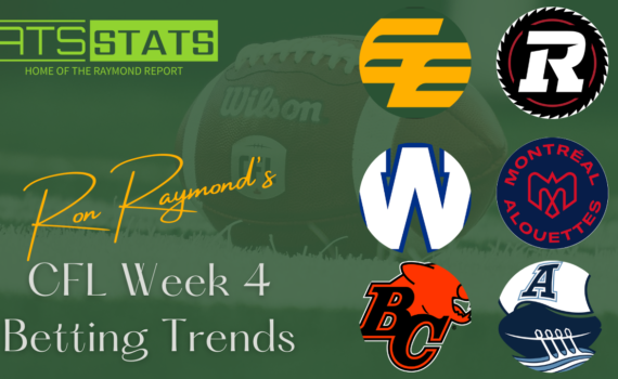 CFL Week 4 Trends