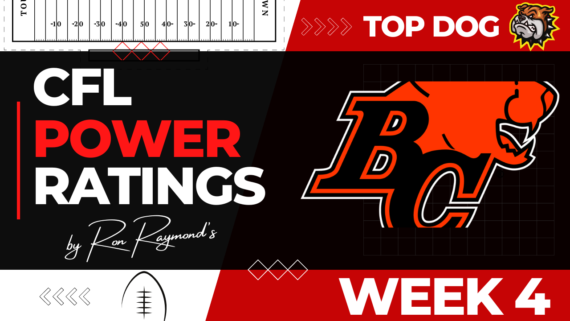 CFL Power Ratings Week 4