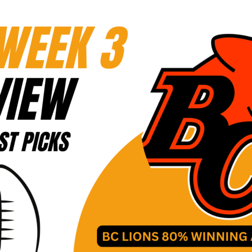 CFL Football Preview Week 3