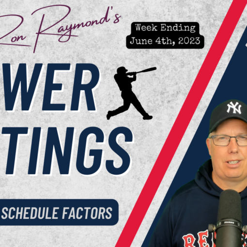 MLB Power Rating June 4th