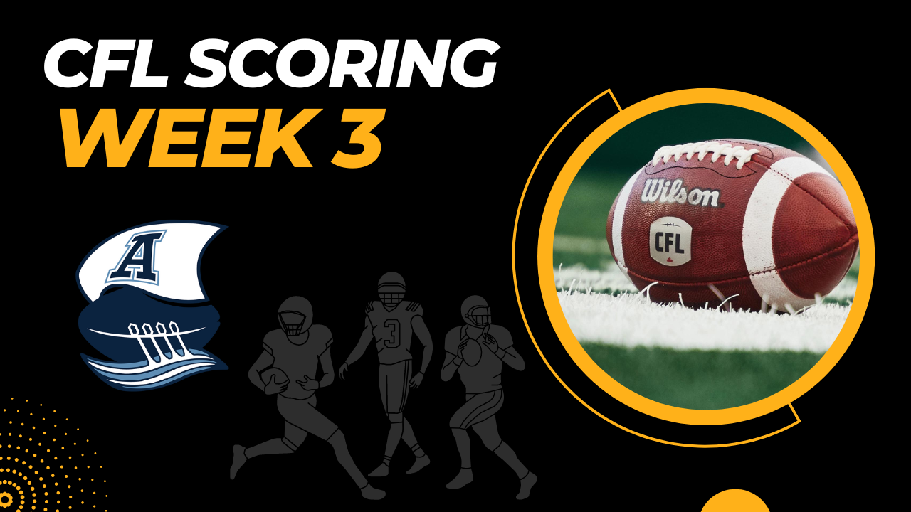 CFL Scoring Week 3