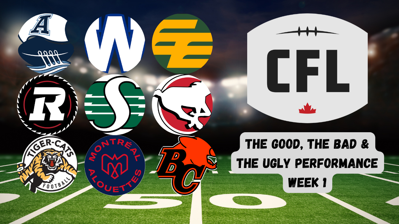 CFL Fantasy Stats Week 1