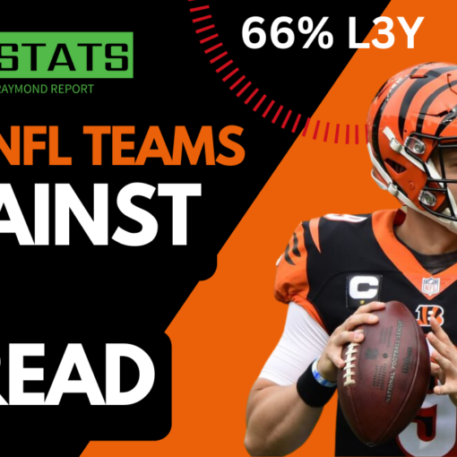 BENGALS 66% LAST 3 YEARS