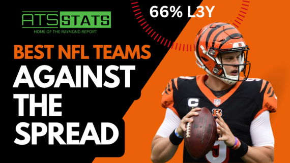 BENGALS 66% LAST 3 YEARS