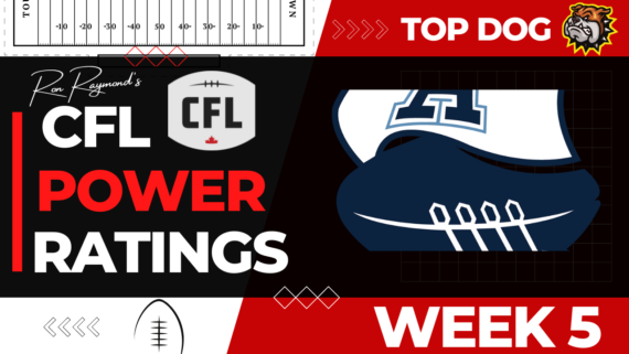 CFL Week 5 Power Ratings
