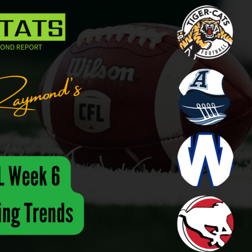 CFL Week 6 Betting Trends