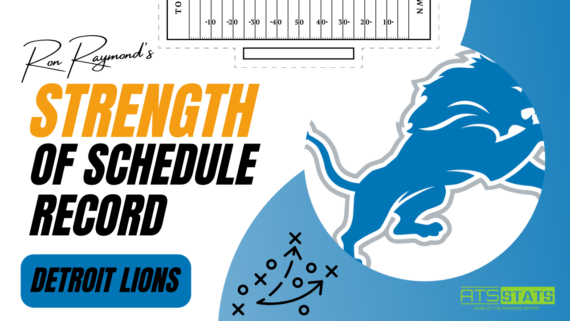 Detroit Lions SOS Record L15 Games