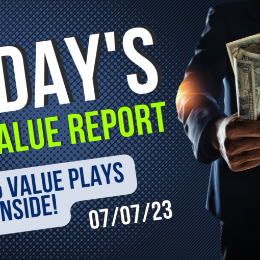 Today's MLB Value Report 070723