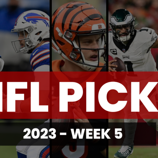 NFL Picks Weeks 5