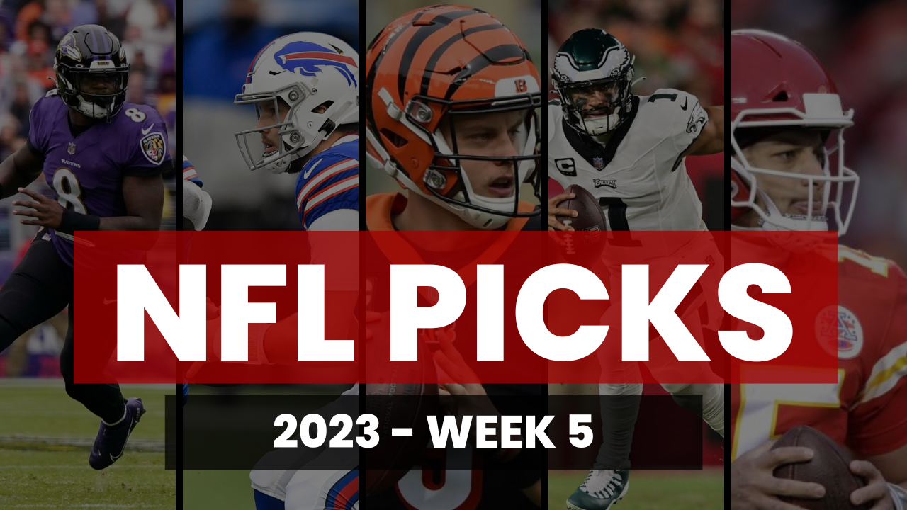 NFL Picks Weeks 5