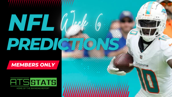 NFL Week 6 Predictions