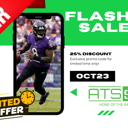 flash sale 25% off