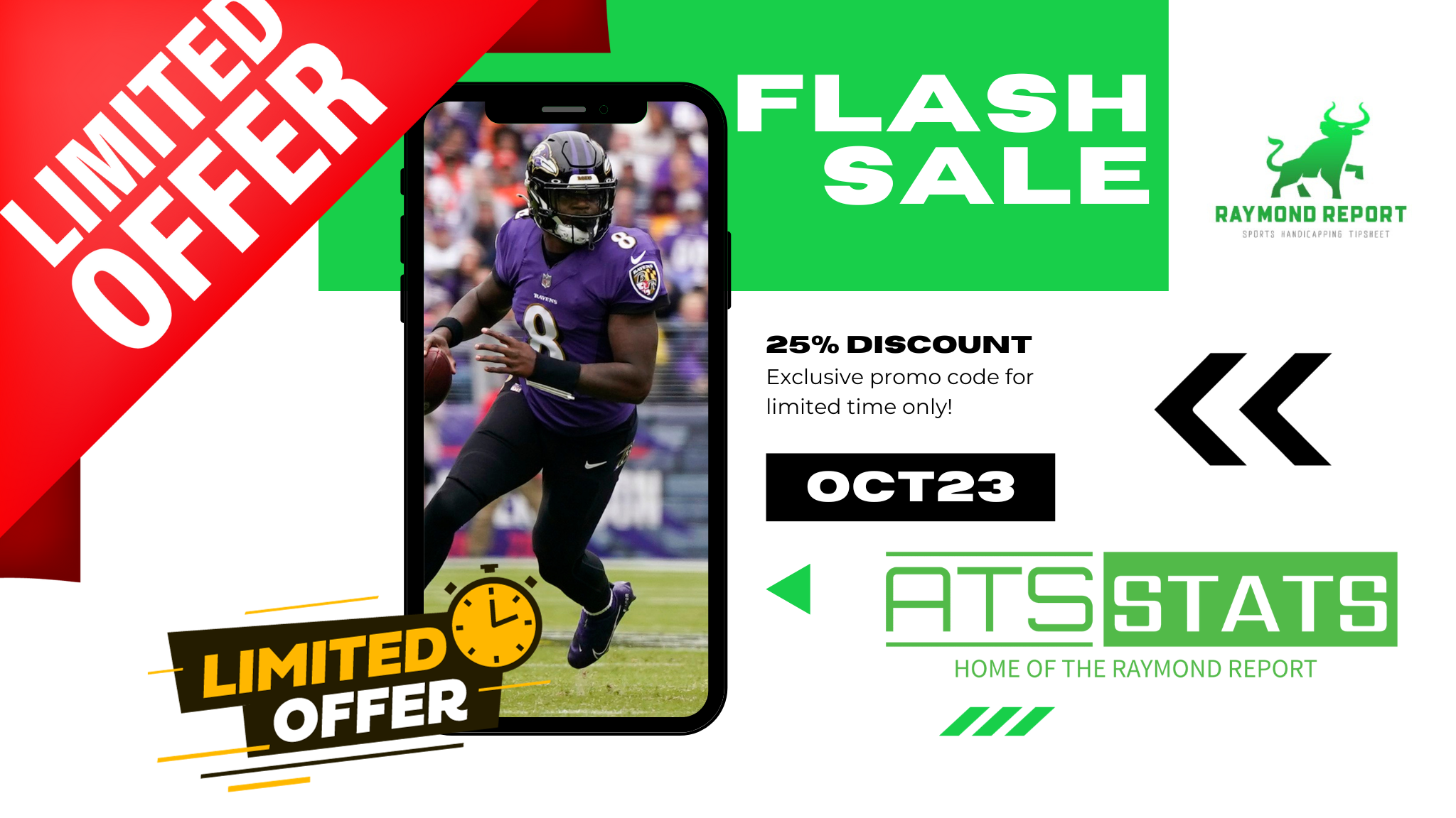 flash sale 25% off