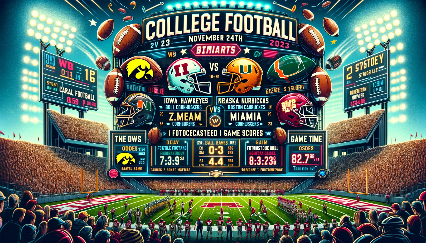 College Football Predictions 112423