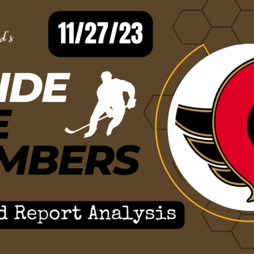 NHL Inside the Numbers 112723
