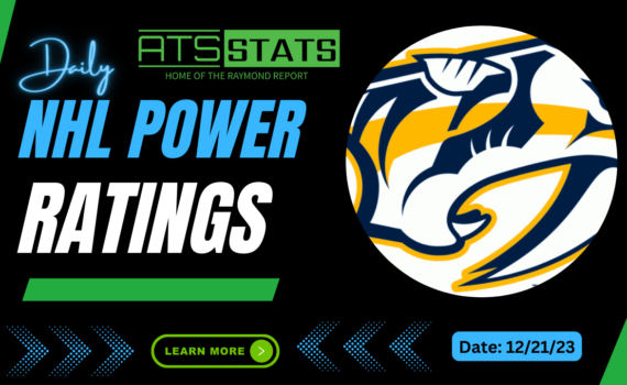 NHL Power Ratings 122123