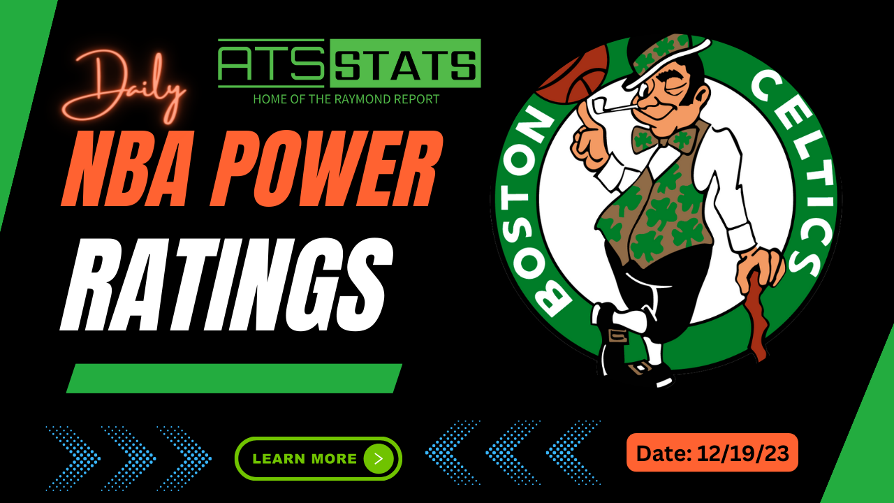 Daily NBA Power Ratings 121923