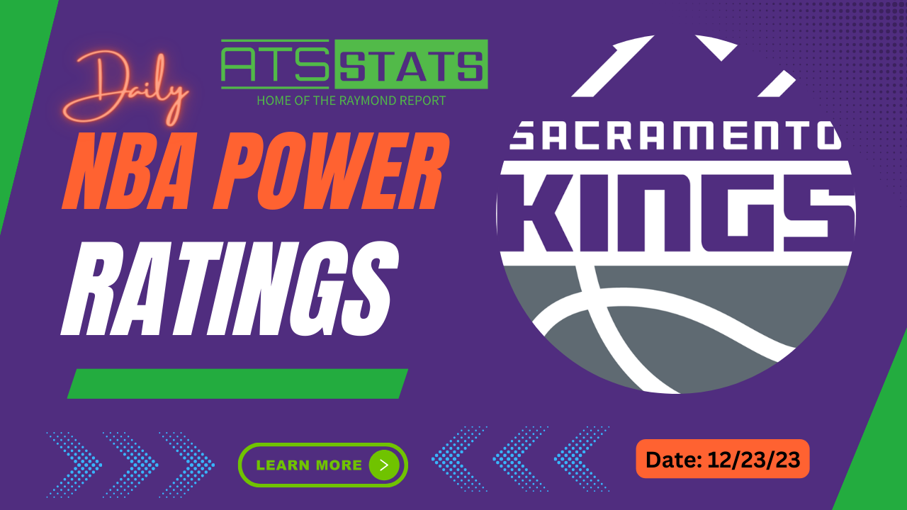 Daily NBA Power Ratings 122323