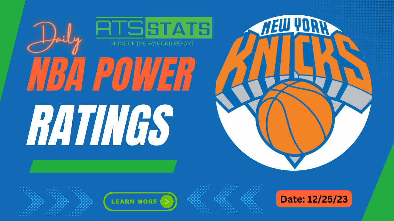 Daily NBA Power Ratings 122523