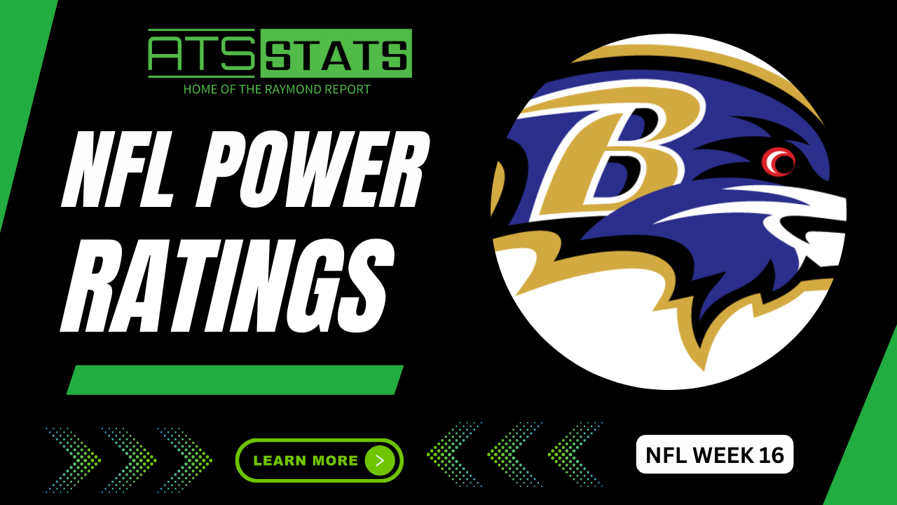 NFL Power Ratings WEEK 16