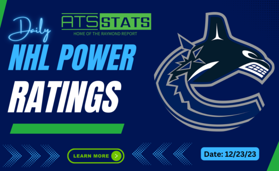 NHL Power Ratings 122323