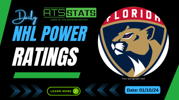 NHL Daily Power Ratings January 10