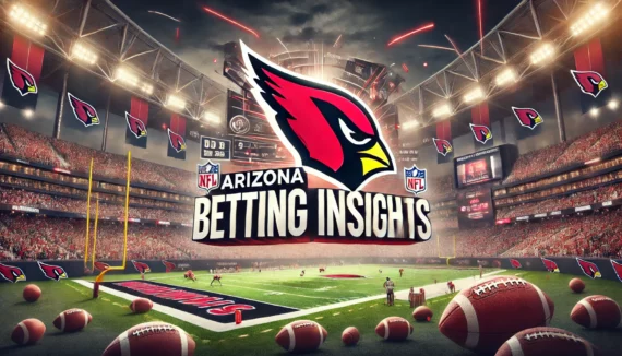 DALL·E 2024 07 24 23.25.06 A Highly Attractive And Professional Wide Banner For Serious NFL Football Fans About Arizona Cardinals Betting Insights. The Background Features A Det