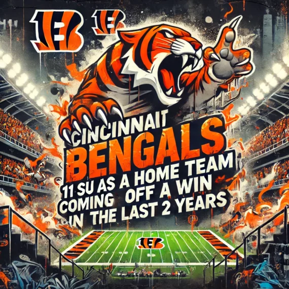 DALL·E 2024 12 28 09.22.16 A Graffiti Style Image Set Inside The Cincinnati Bengals Home Stadium With The Vibrant Atmosphere Of A Game Day. The Design Should Highlight The