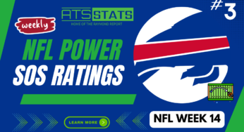Raymond Report NFL Power Ratings for Week 14
