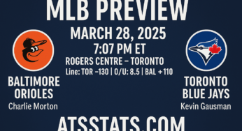 MLB Preview – Baltimore Orioles vs. Toronto Blue Jays (03/28/2025)