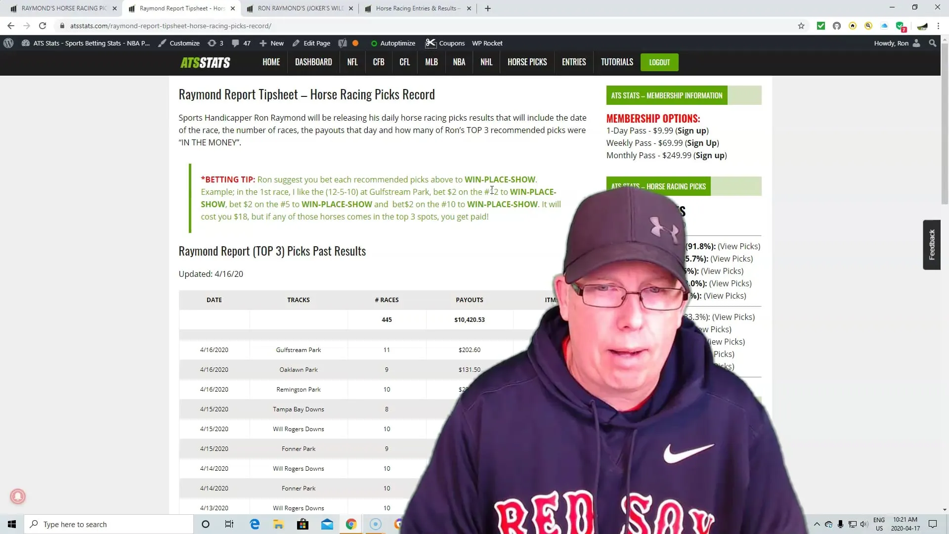 Gulfstream Park Free Horse Racing Pick 4 17 20 Vimeo Thumbnail