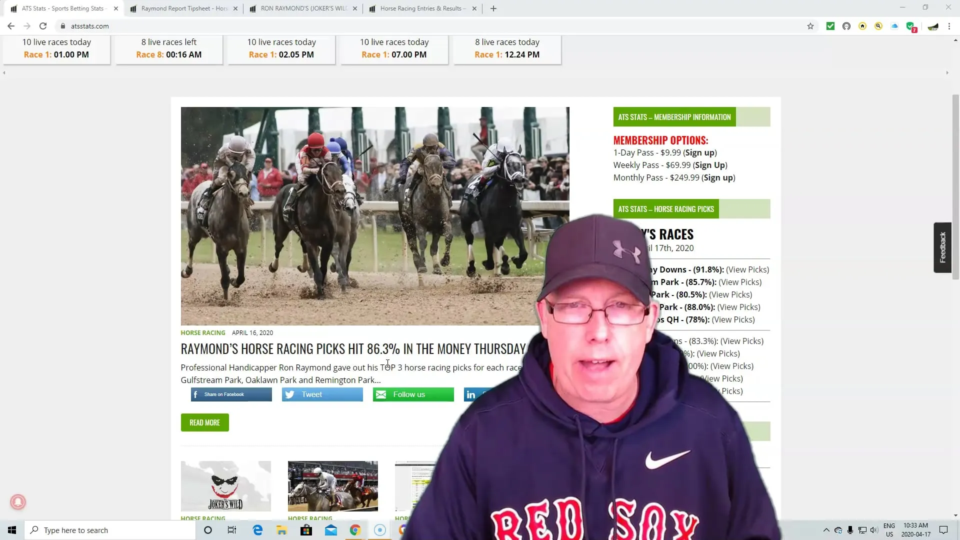 Oaklawn Park Free Horse Racing Picks 4 17 20 Vimeo Thumbnail